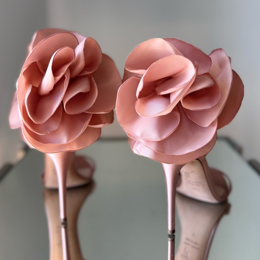 Like New GIUSEPPE ZANOTTI Peony 115mm Sandals In Schwarz $1,395 38 - Picture 10 of 15